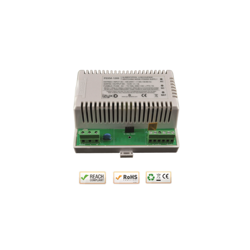Acheter Module alimentation chargeur 230V ACDC 12V 3A IZYX SYSTEMS