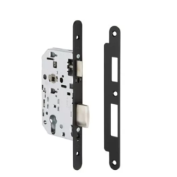 Kit serrure mesure conservatoire têtière 20mm à sortie libre