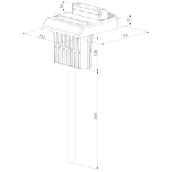 Verrou Rupture Acheter Verrou de sol ELECTRADROP motorisé à rupture 24V LOCINOX