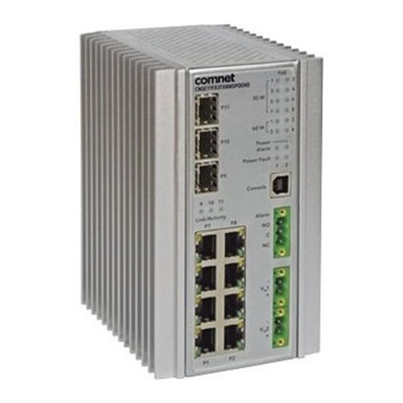 MAN SW 3x1000FX 8x100/1000TX POE+ (30W)