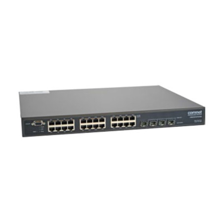Switch manageable 22 ports RJ POE+ + 2 Ports Combo Gigabit + 2 Ports SFP