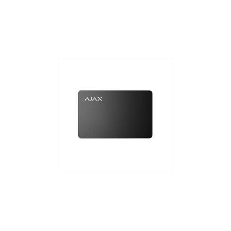 Badge noir format carte ajax AJ-PASS-B