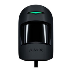 Détecteur de mouvement noir filaire (plus/std) avec capteur micro-ondes bande k