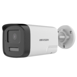 Caméra Bullet fixe 4K avec audio bidirectionnel et sirène smart hybrid light focale 2.8mm