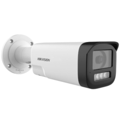 Caméra Bullet fixe 4K avec audio bidirectionnel et sirène smart hybrid light focale 2.8mm