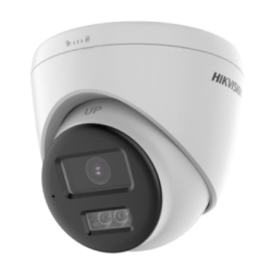 Caméra tourelle fixe 4K avec audio bidirectionnel et sirène smart hybrid light focale 2.8mm
