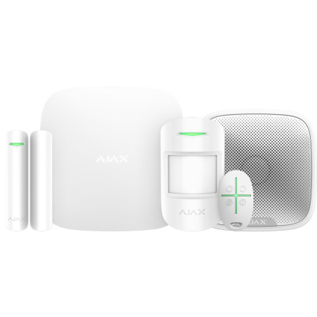 AJAX PACK - KIT SECURITAS BLANC HUB2 4G/ETHERNET