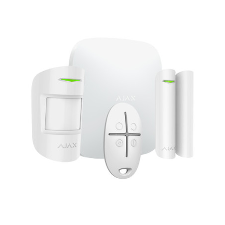AJAX PACK - STARTER KIT BLANC HUB 4G /ETHERNET