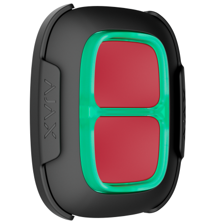 BOUTON PANIQUE DEUX TOUCHES RADIO NOIR G3