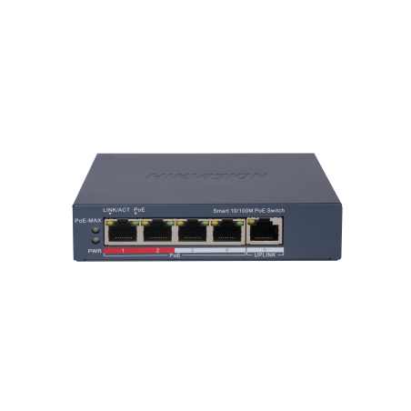 SWITCH 4 X POE-60W 1 100M -MODE ÉTENDU 300M-MANAGEABLE-SMART