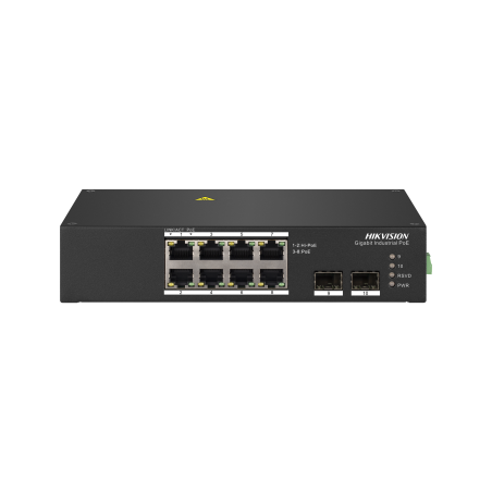 COMMUTATEUR POE NON GÉRÉ GIGABIT 8 PORTS POUR ENVIRONNEMENTS