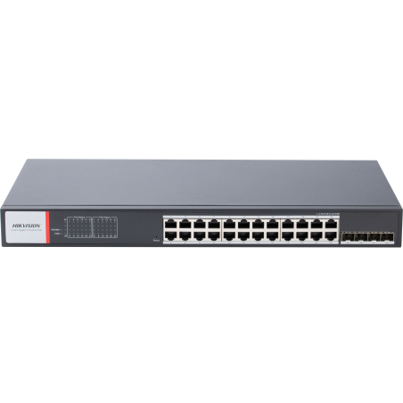 SWITCH INDUSTRIEL MANAGEABLE 24 PORTS POE DONT 4 HIPOE, 4