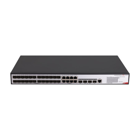 SWITCH MANAGEABLE L2+ 8 RJ45, 24 FIBRE OPTIQUE , 4 FIBRE