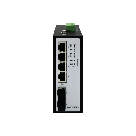 Switch industriel manageable 4 RJ45 2 SFP